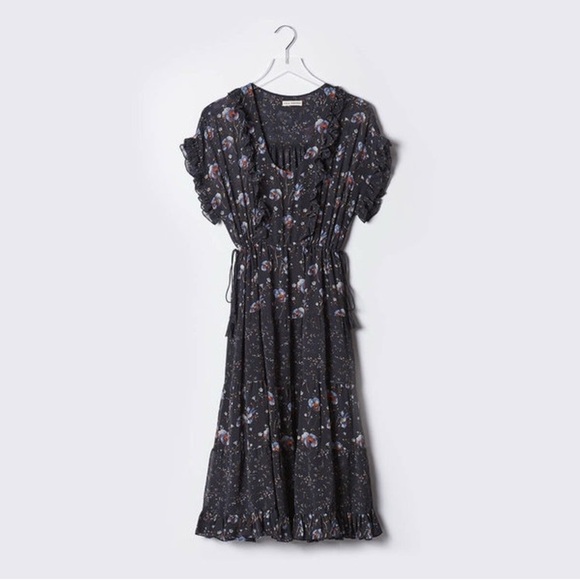 Ulla Johnson Silk Midi Dress NWOT - Picture 1 of 1